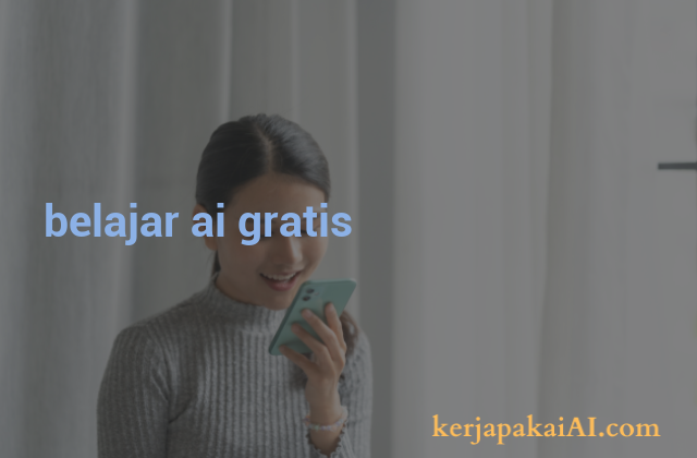 belajar ai gratis
